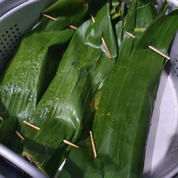 Kukus selama 30 menit. sajikan.