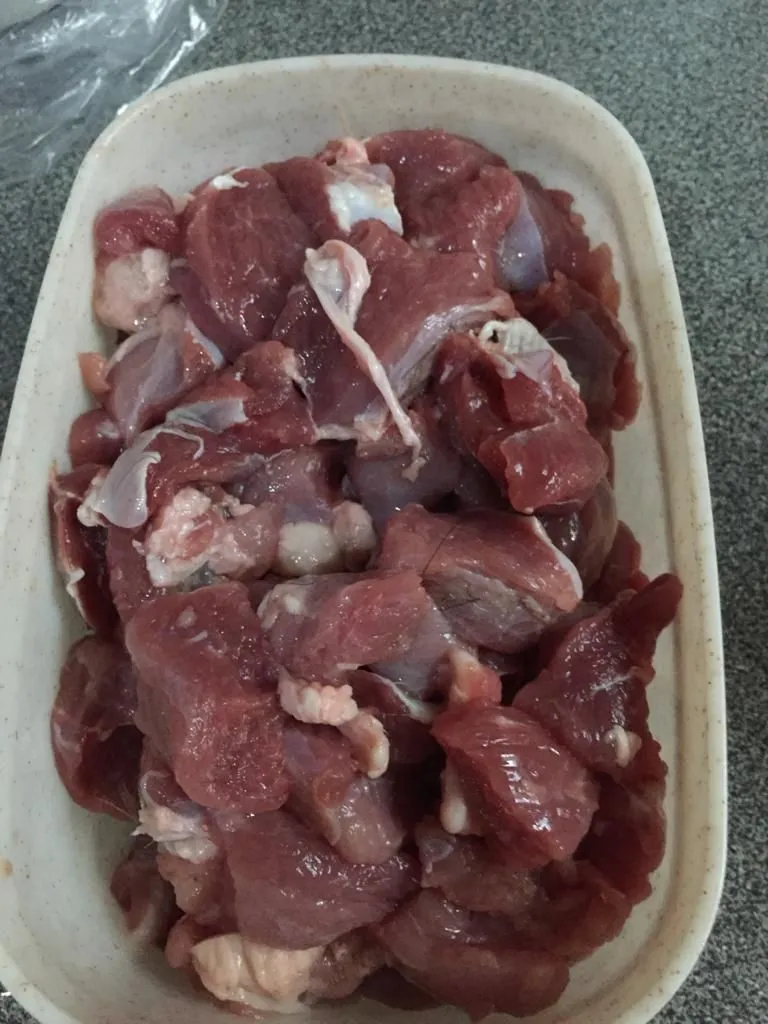 Step 1 Tongseng Kambing