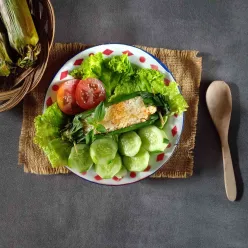 Nasi Bakar Teri Jamur Pedas #JelajahBarat