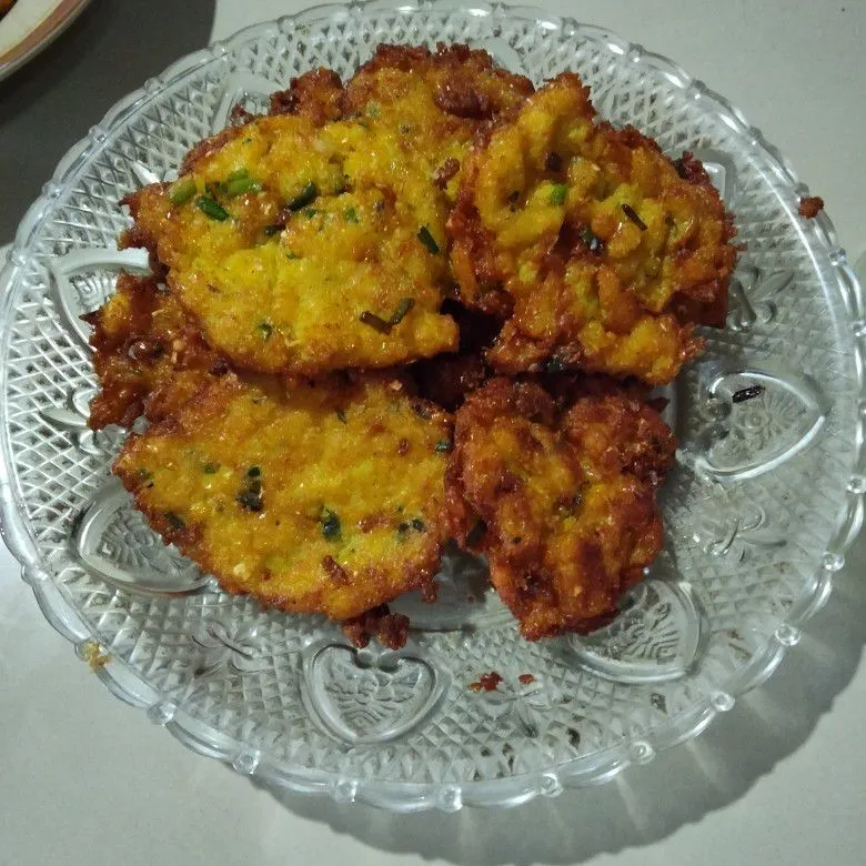 Step 5 Dadar Jagung Manis