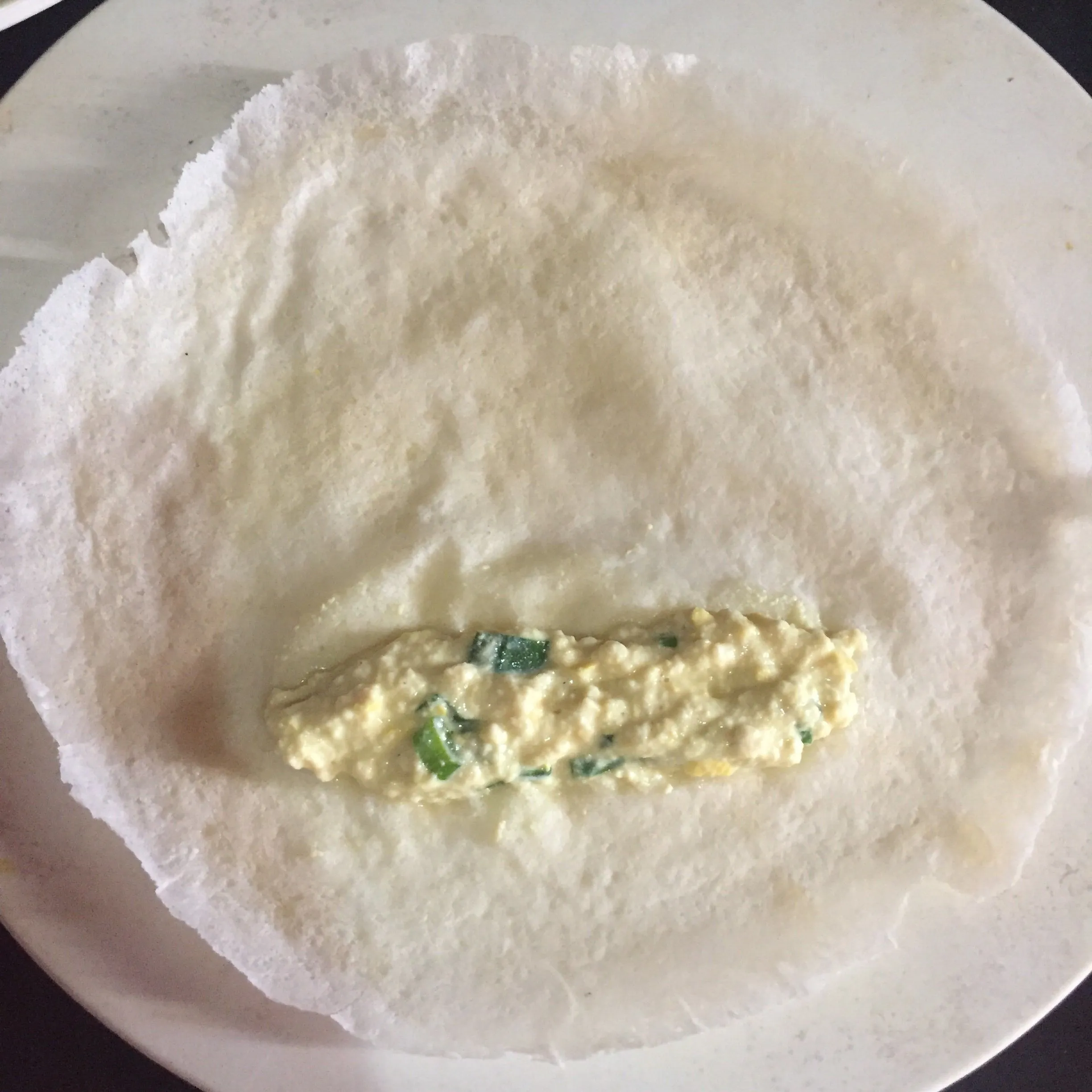 Step 3 Pangsit Roll Isi Tahu