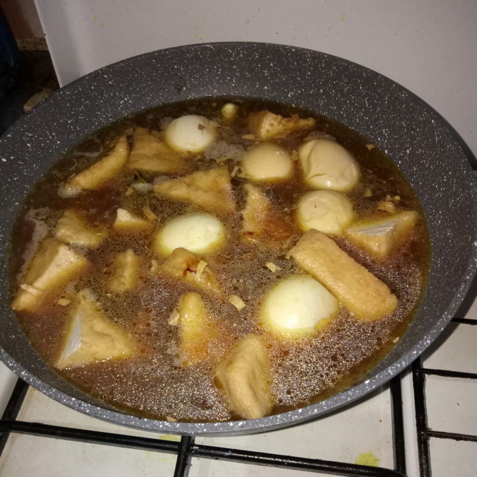 Resep Semur Telur Dan Tahu Khas Betawi #JelajahBarat Sederhana Rumahan ...