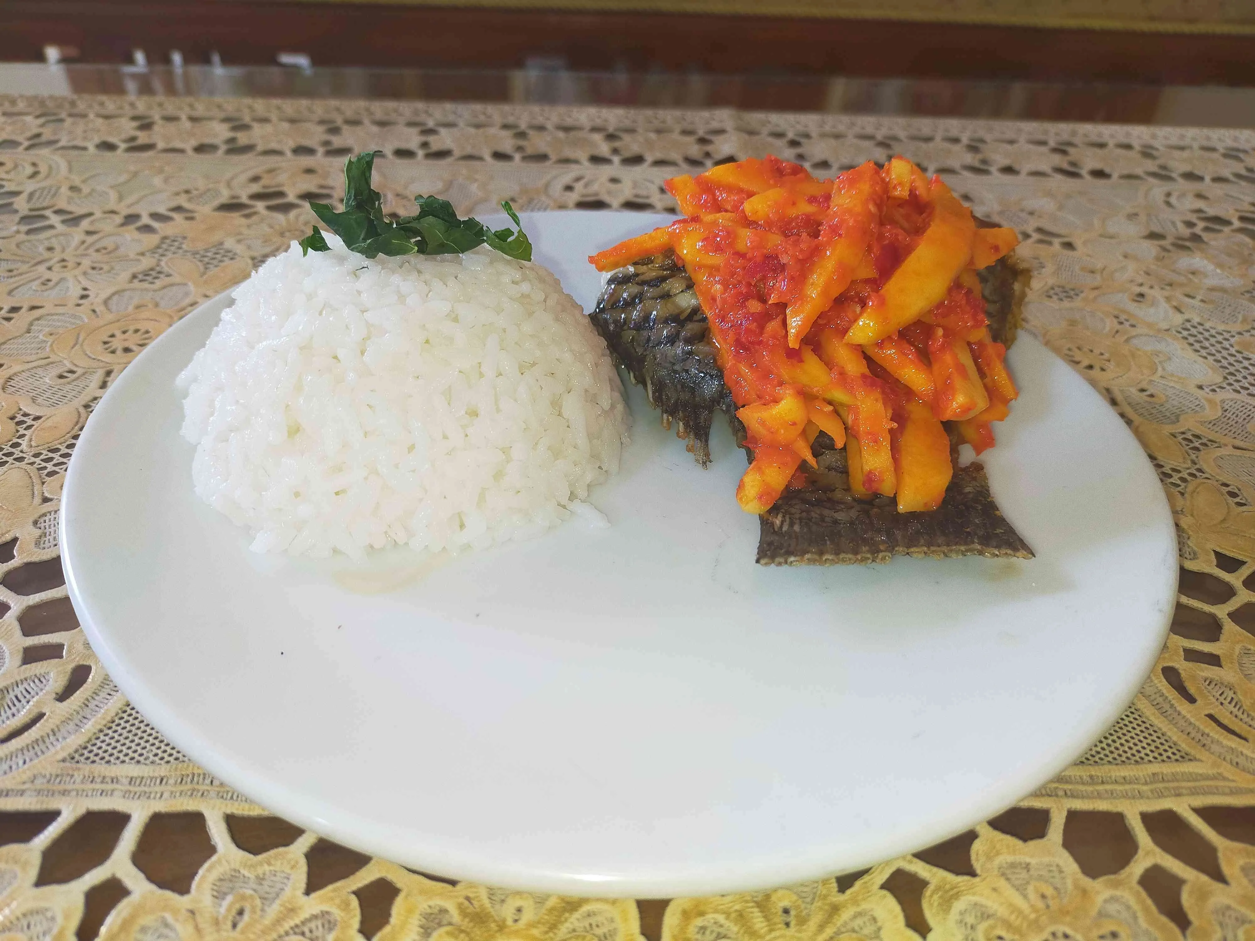 Seruit Ikan Sambal Mangga