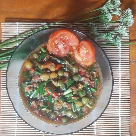 Sambal Rusip Cepokak