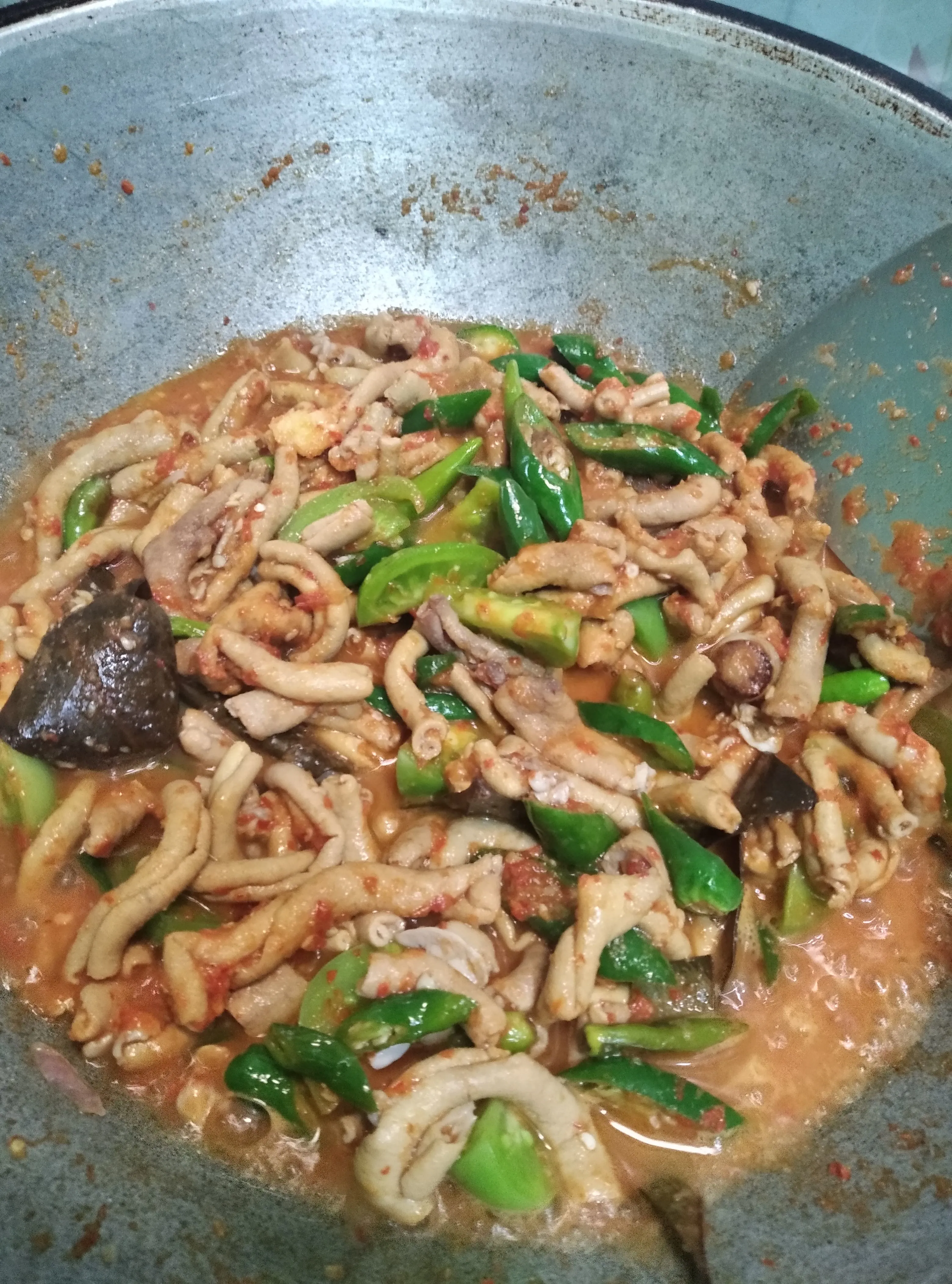 Step 7 Tumis Usus Ala Warteg