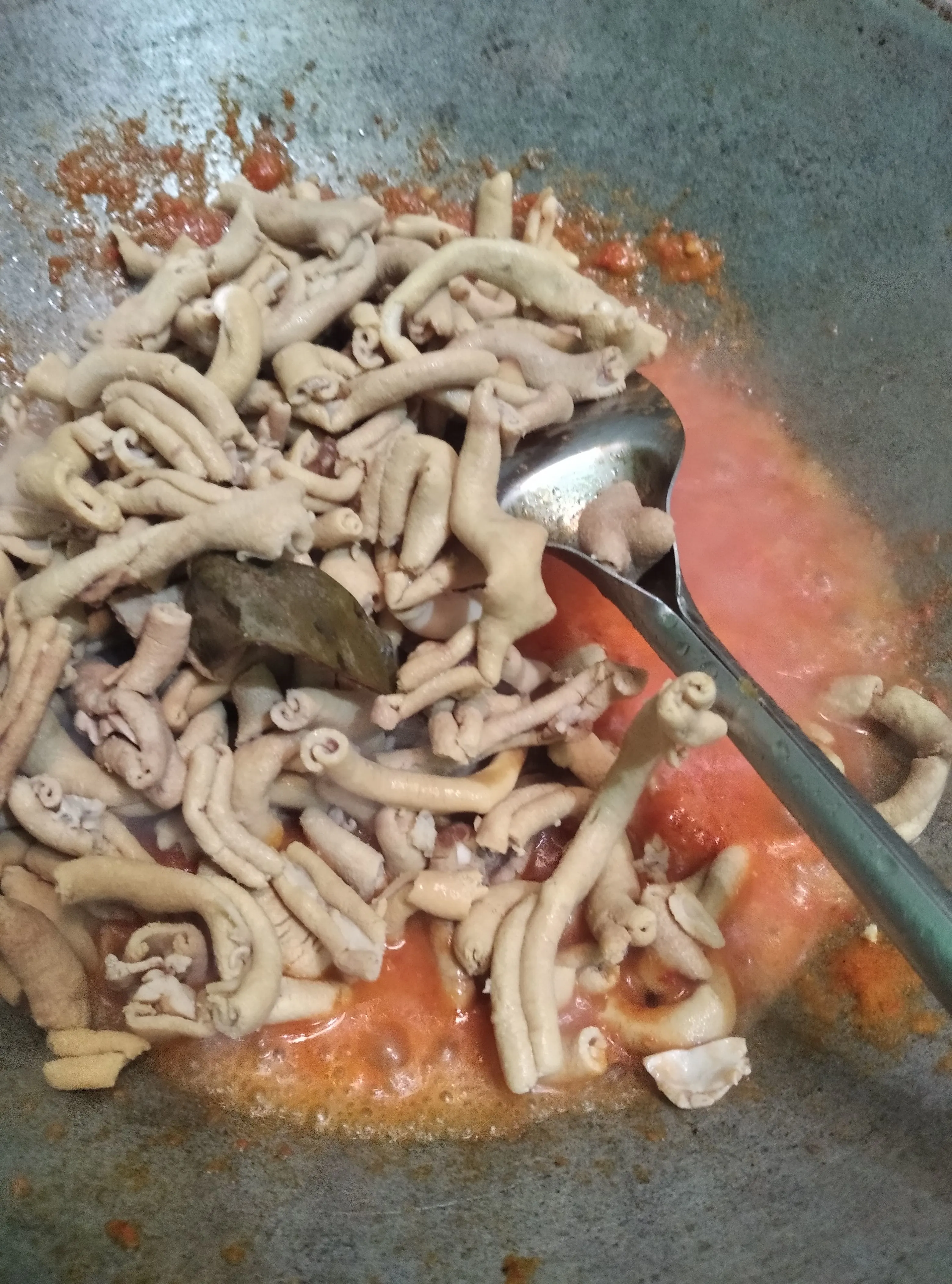 Step 5 Tumis Usus Ala Warteg