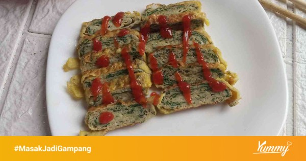 Komentar pengguna tentang resep telur gulung bayam