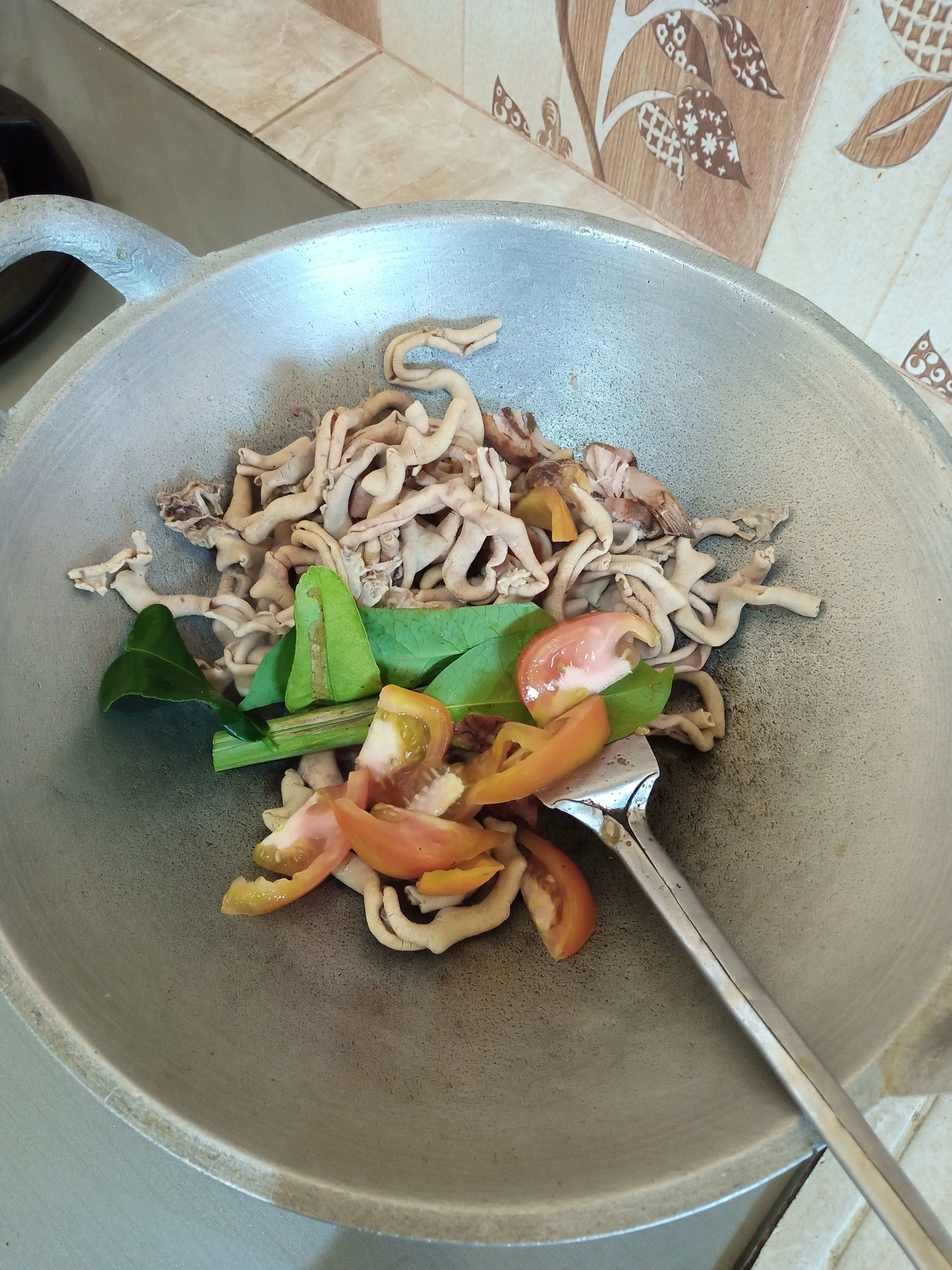 Step 4 Gongso Pedas Usus Ayam
