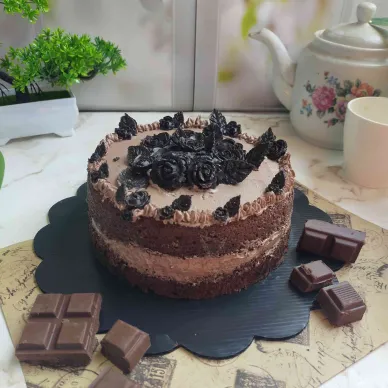 African Choco Steam Brownies