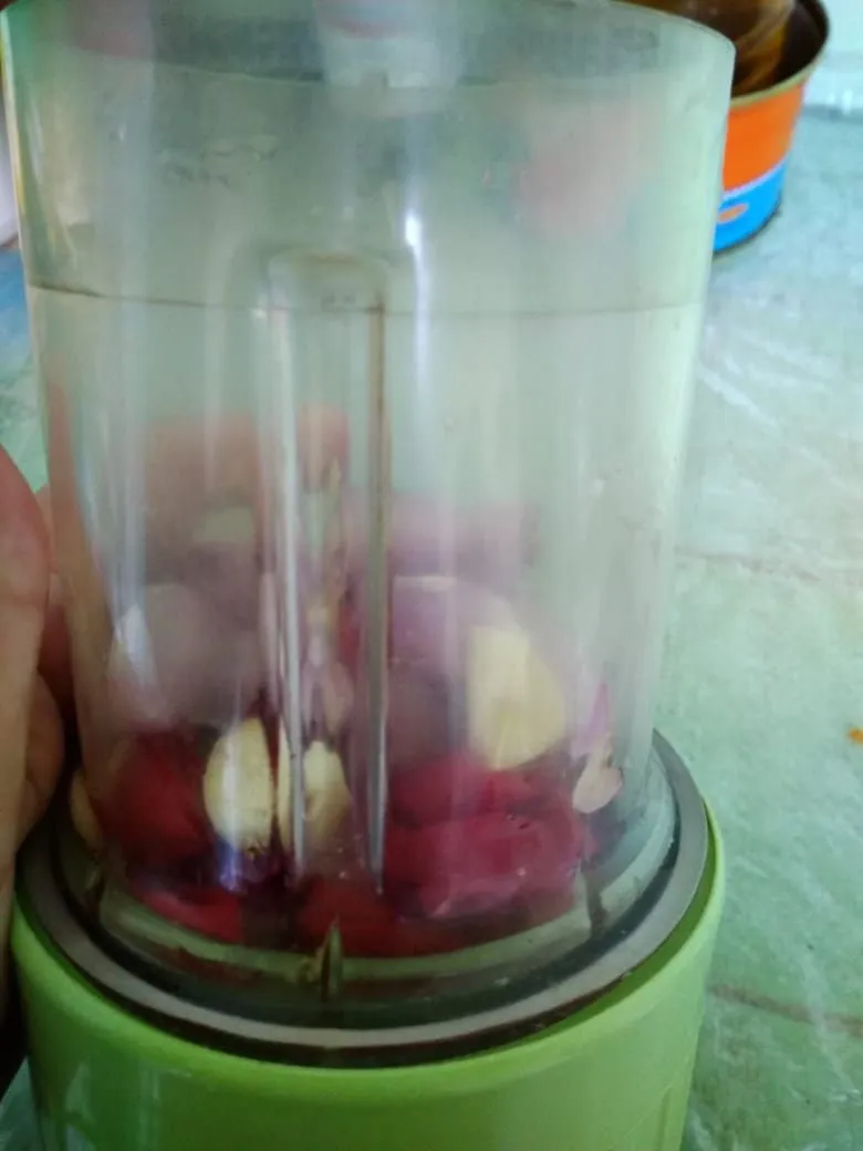 Step 2 Krengsengan Daging Kentang Tanpa Petis