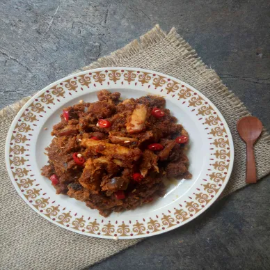 Rendang Tongkol Suwir #JelajahBarat