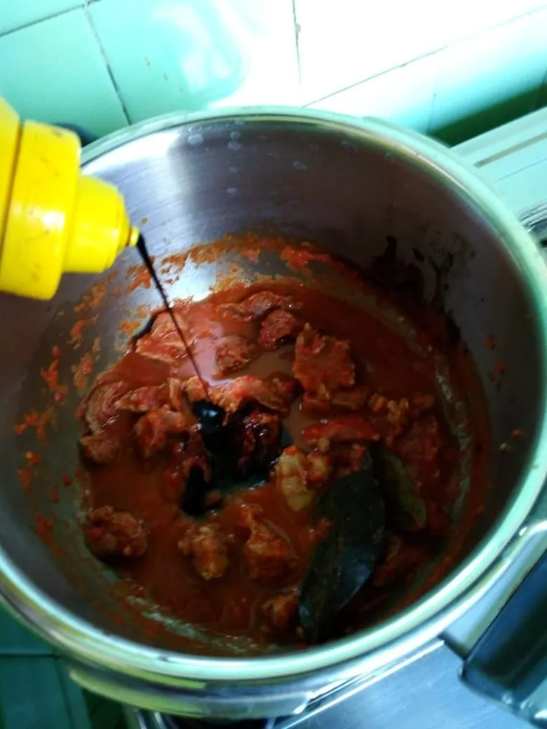 Step 5 Krengsengan Daging Kentang Tanpa Petis