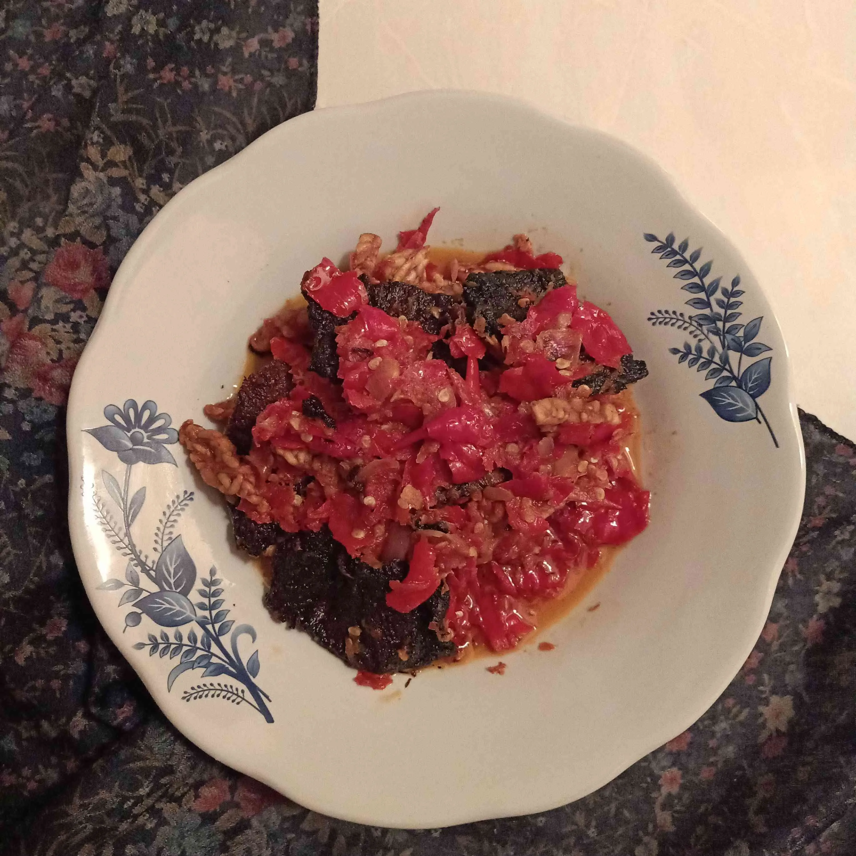 Dendeng Batokok Cabe Merah #JelajahBarat