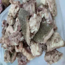 Rebus setengah matang daging jeroan. Sisihkan.