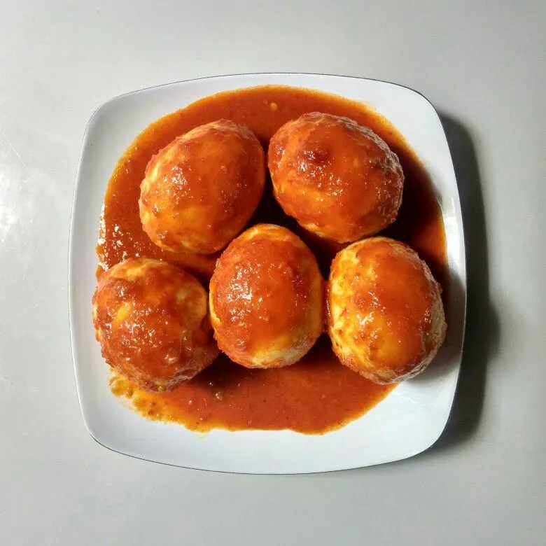 Step 5 Telur Bumbu Bali