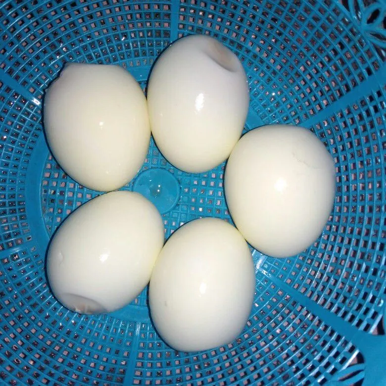 Step 1 Telur Bumbu Bali