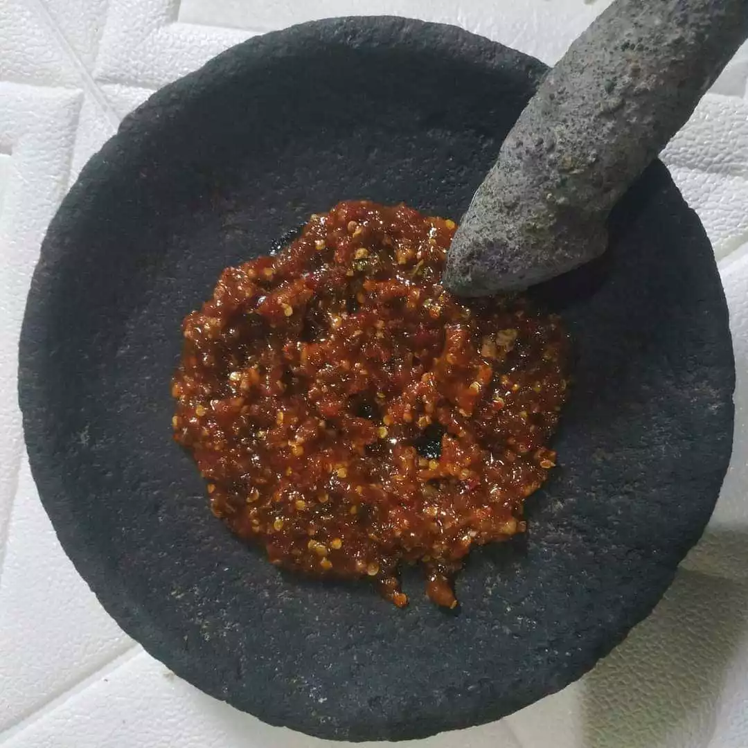 Step 4 Sego Pecel Madiun