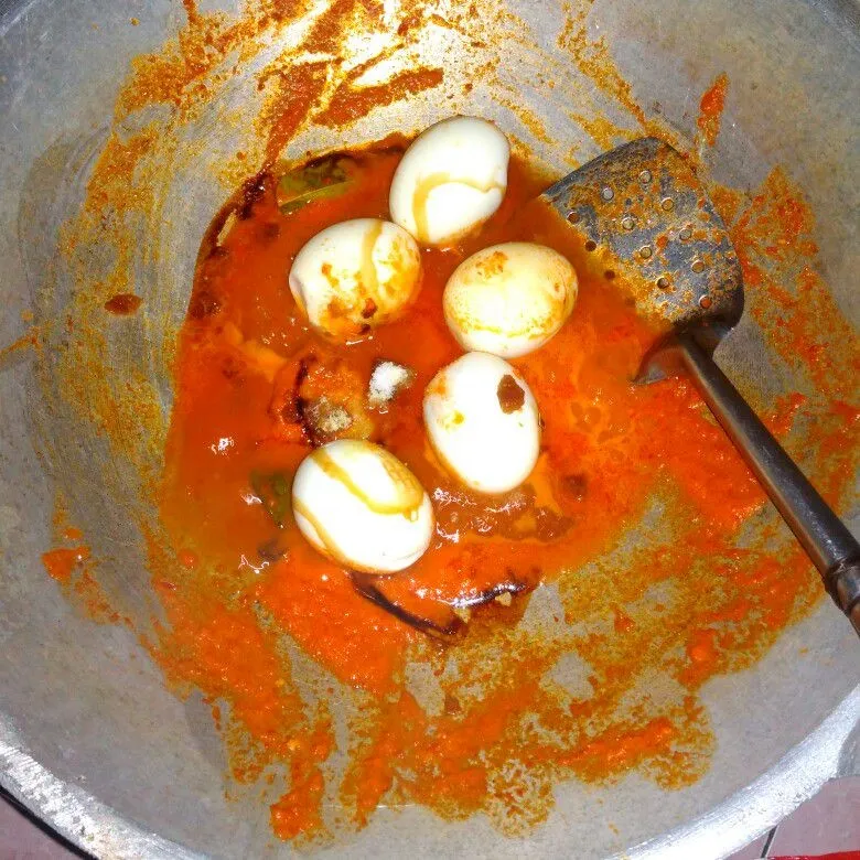 Step 3 Telur Bumbu Bali