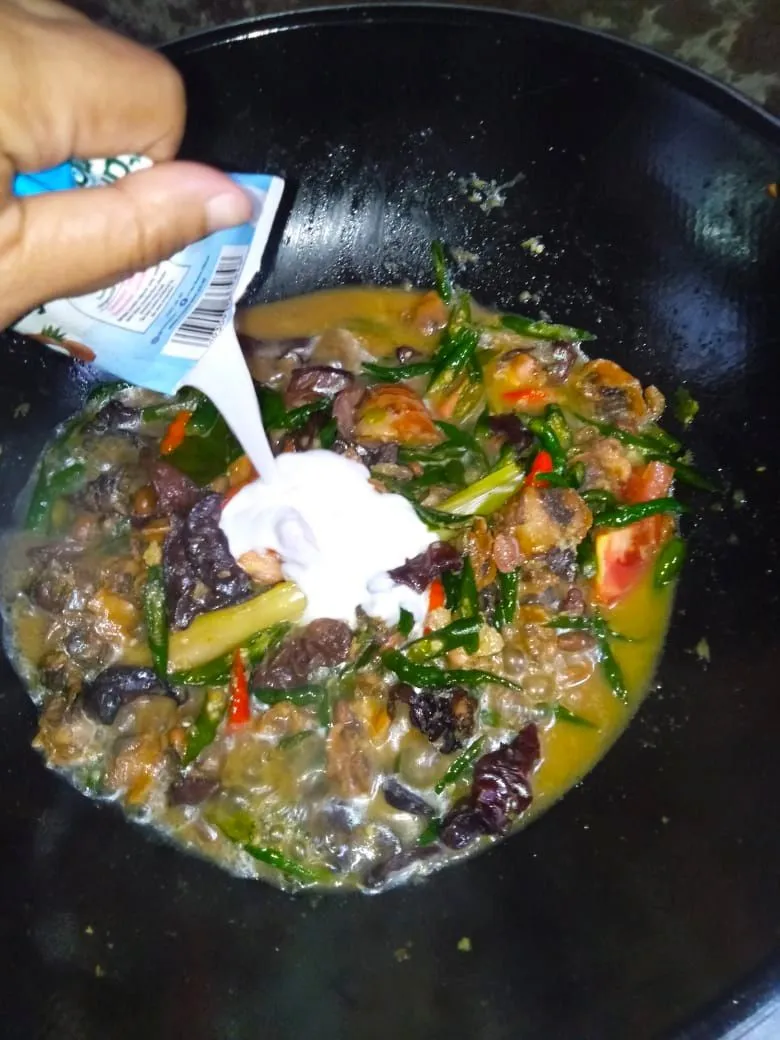 Step 4 Tauco Santan Kerang
