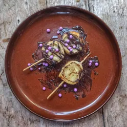 Sate Pisang Kulit Pangsit