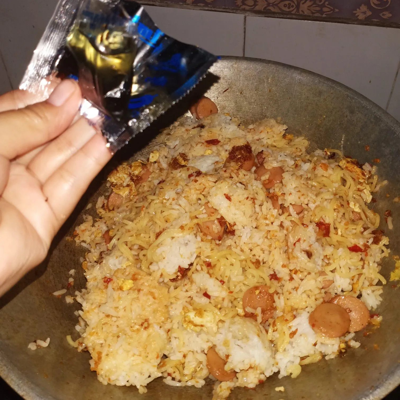 Step 5 Nasi Goreng Mawut Sarimi