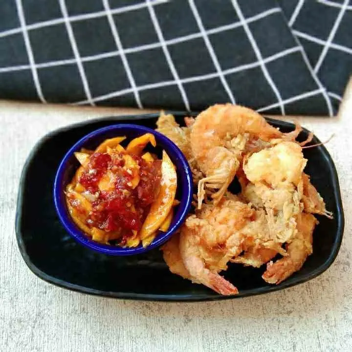 Udang Crispy Sambal Mangga