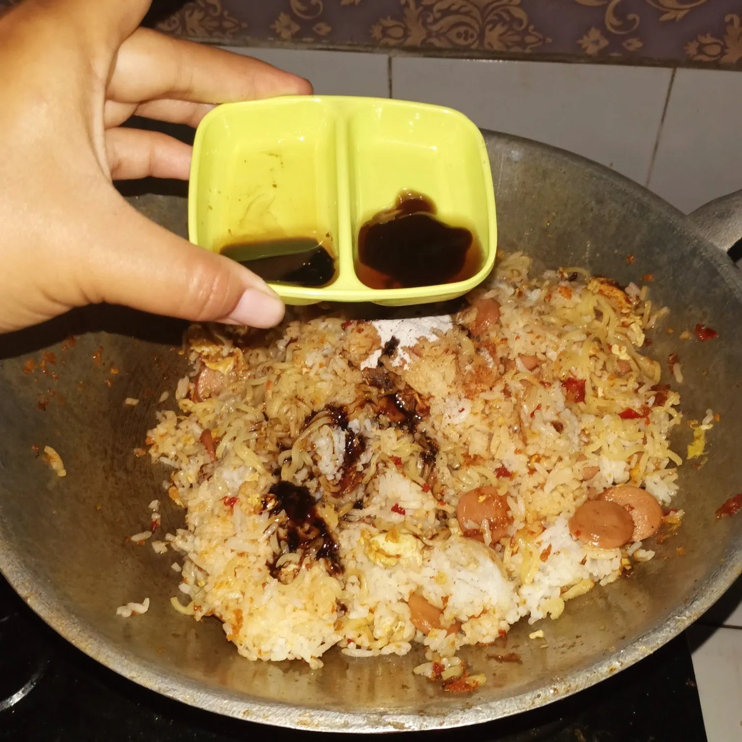 Step 6 Nasi Goreng Mawut Sarimi