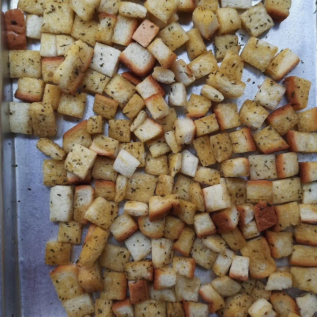 Step 5 Garlic Crouton