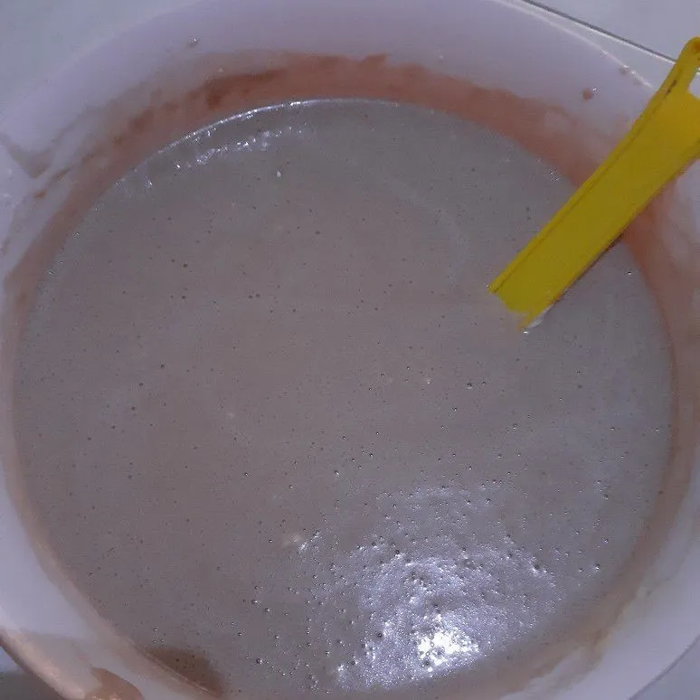 Step 4 Pukis Coklat