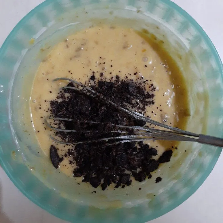 Step 6 Bolu Pisang Kukus