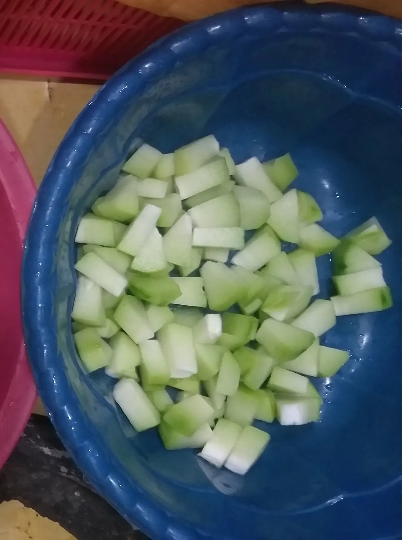 Step 2 Cah Udang Labu Siam