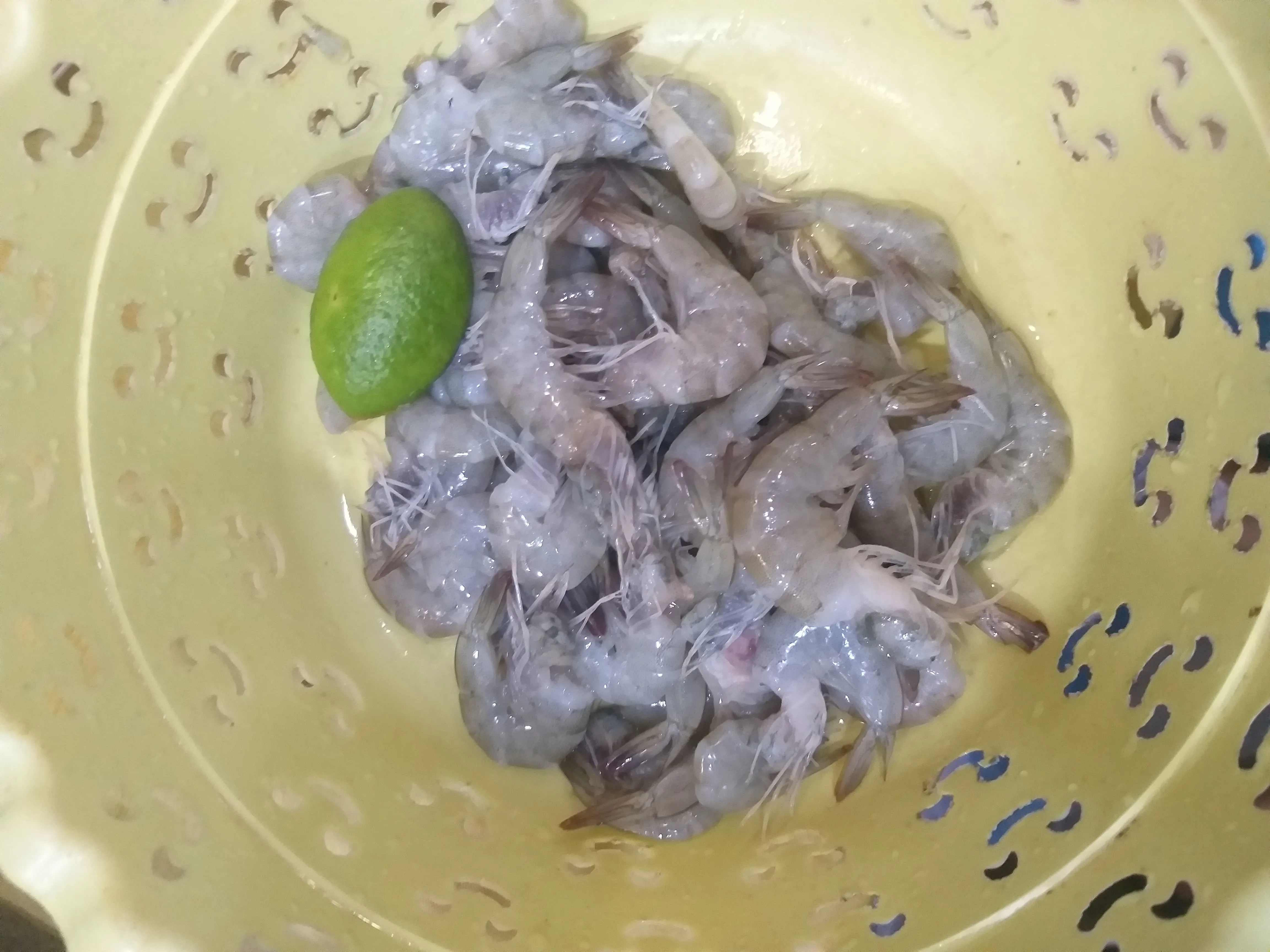 Step 1 Cah Udang Labu Siam