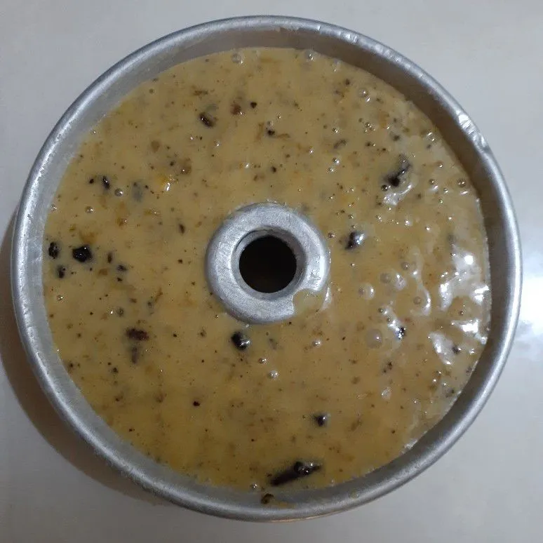 Step 7 Bolu Pisang Kukus