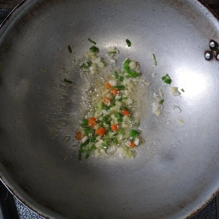 Step 2 Nasi Goreng Kornet