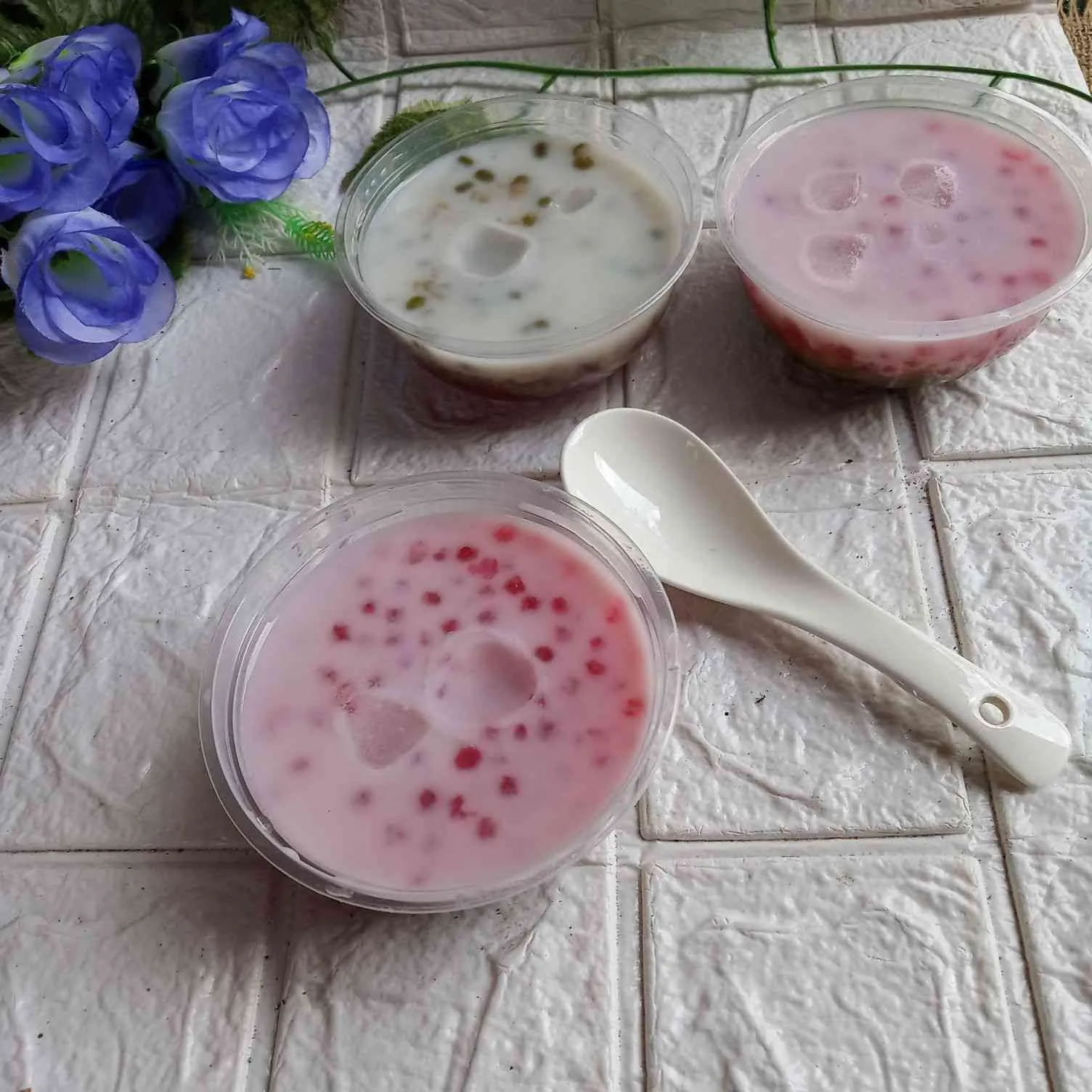Es Kacang Hijau Mutiara Fibercreme