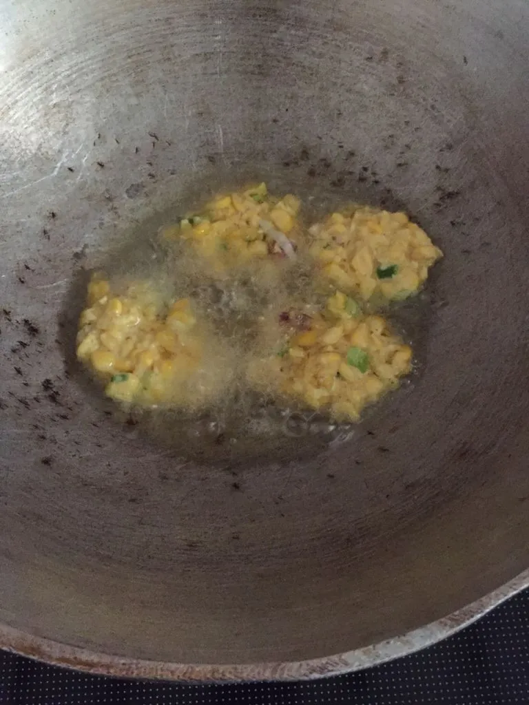 Step 4 Dadar Jagung