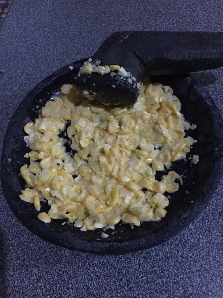Step 2 Dadar Jagung