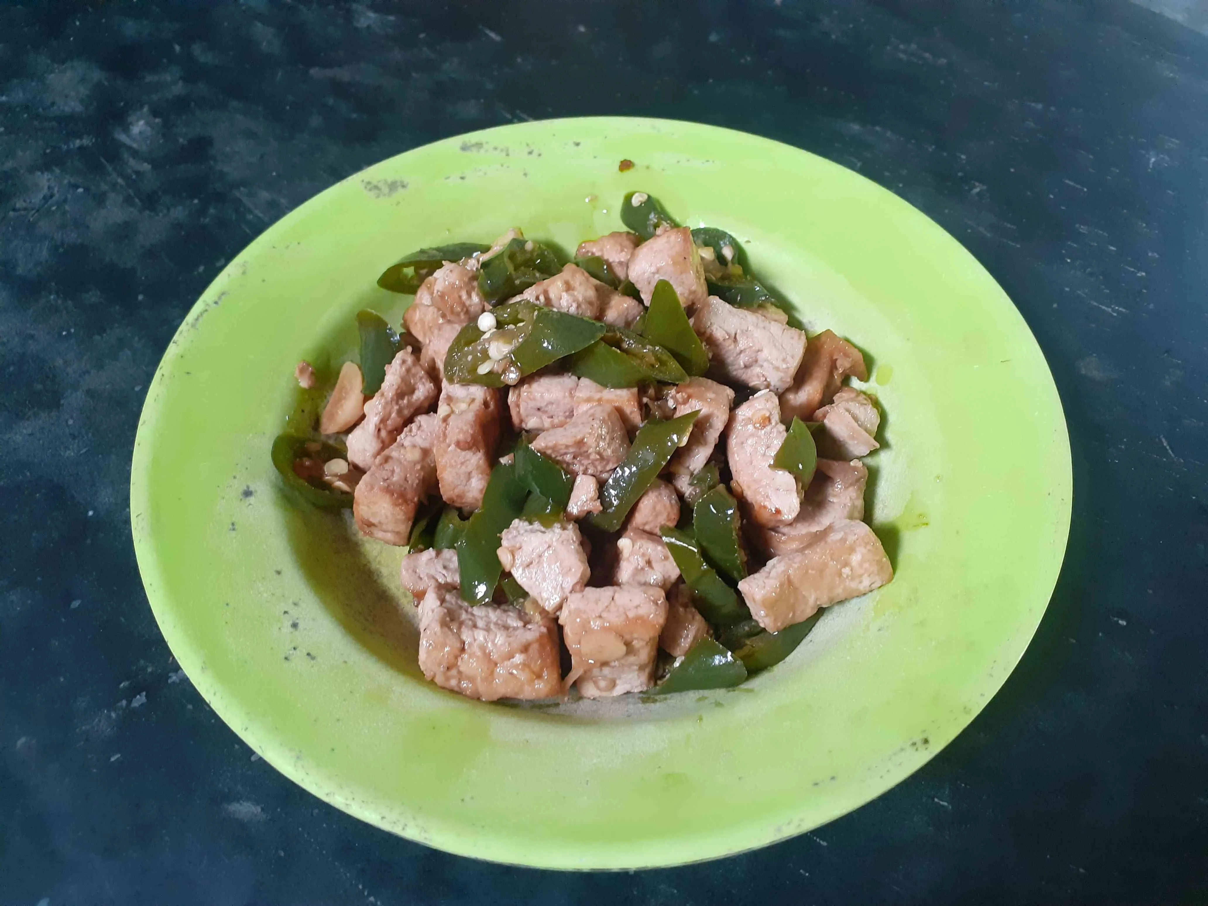 Tahu Lombok Ijo Masak Kecap