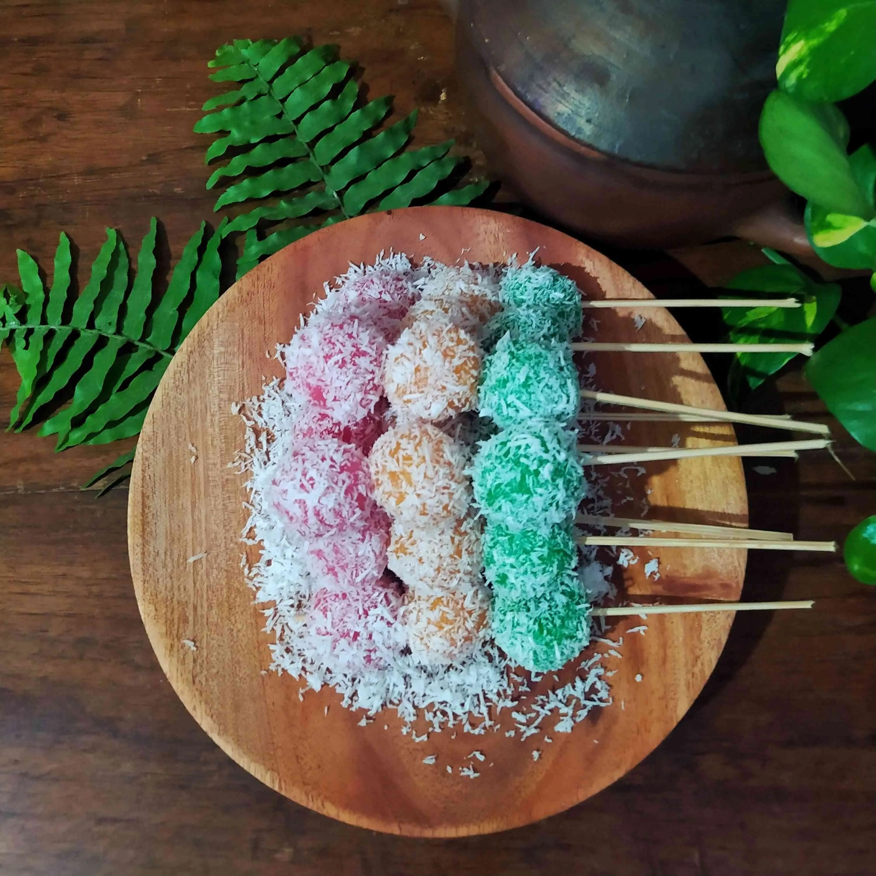 Sate Pelangi Singkong