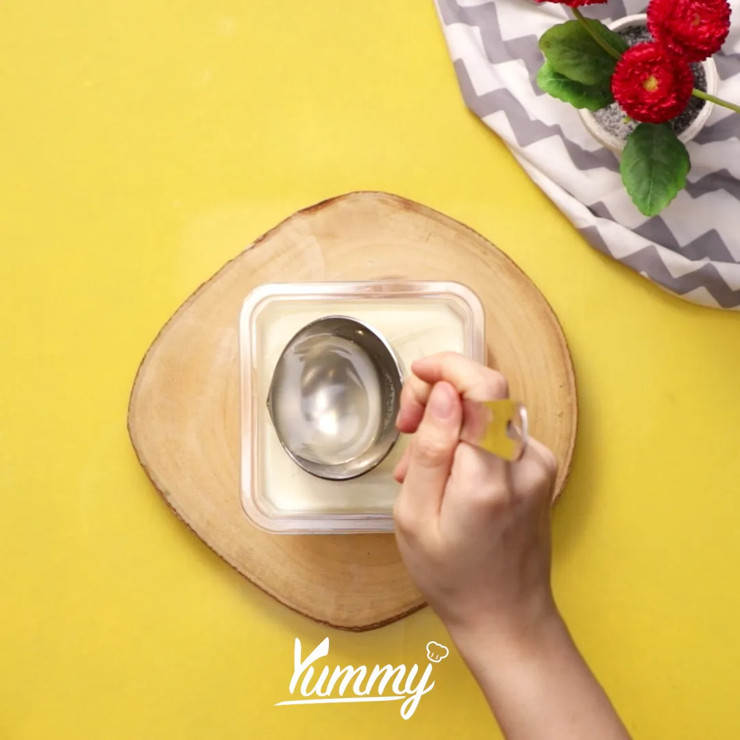 Step 4 Puding Susu Buah