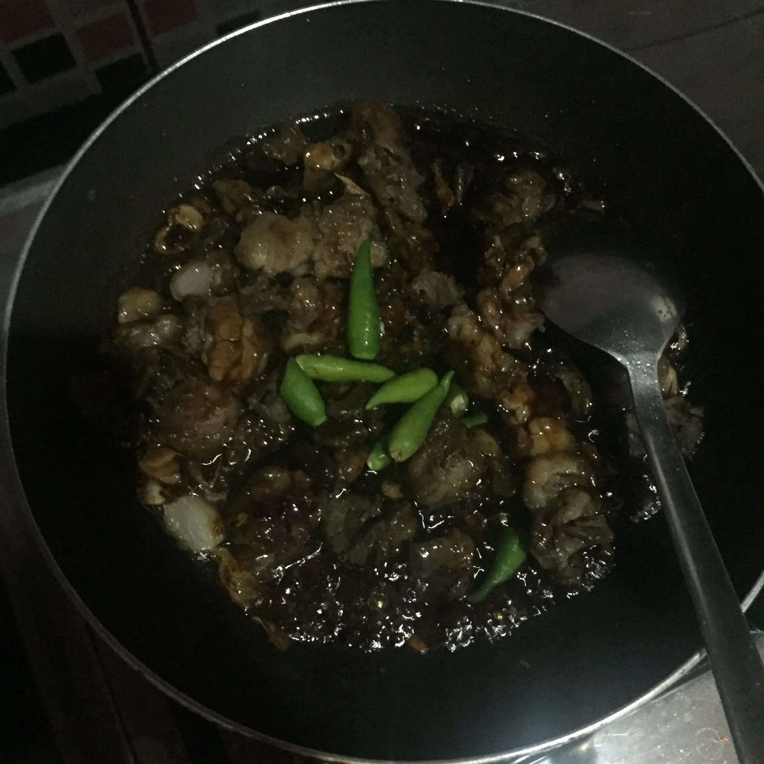Step 4 Sate Maranggi Tumis