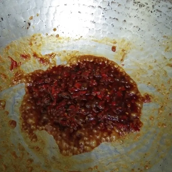 Masak hingga berminyak