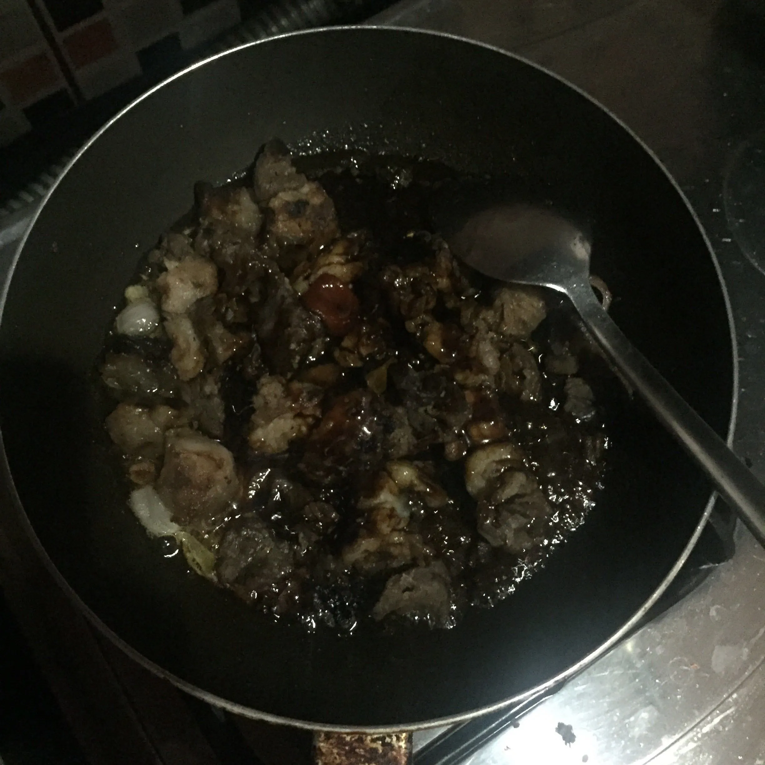 Step 3 Sate Maranggi Tumis