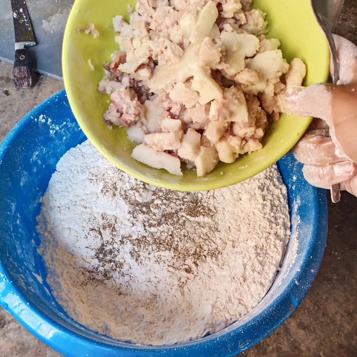 Step 3 Cilok Gajih