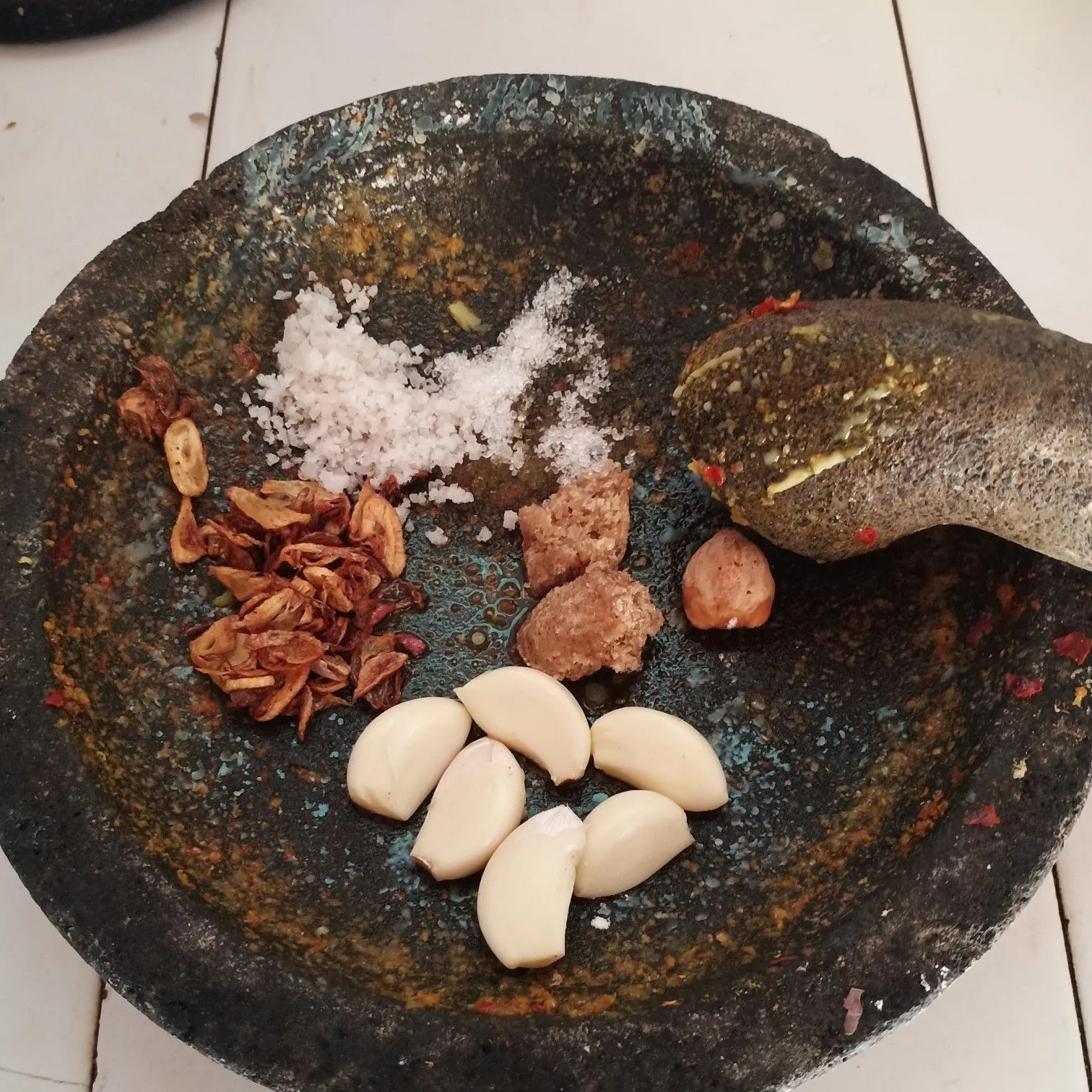 Step 1 Cilok Gajih