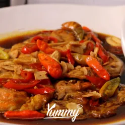 Telur Ceplok Semur Kecap
