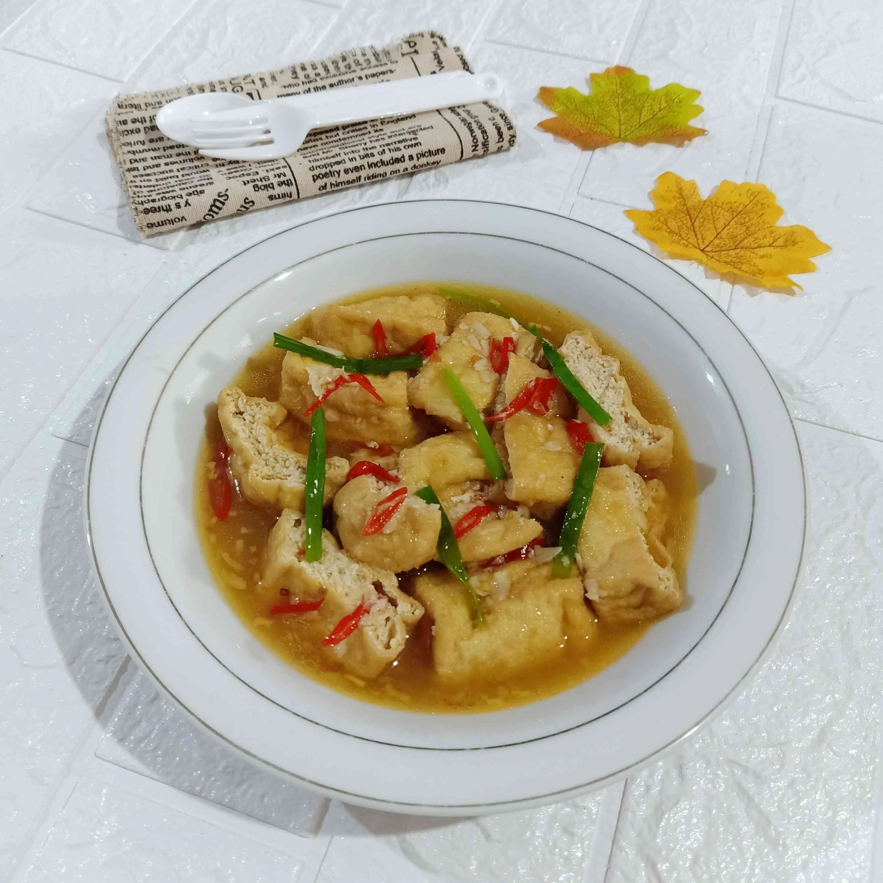 Tumis Tahu Kopong