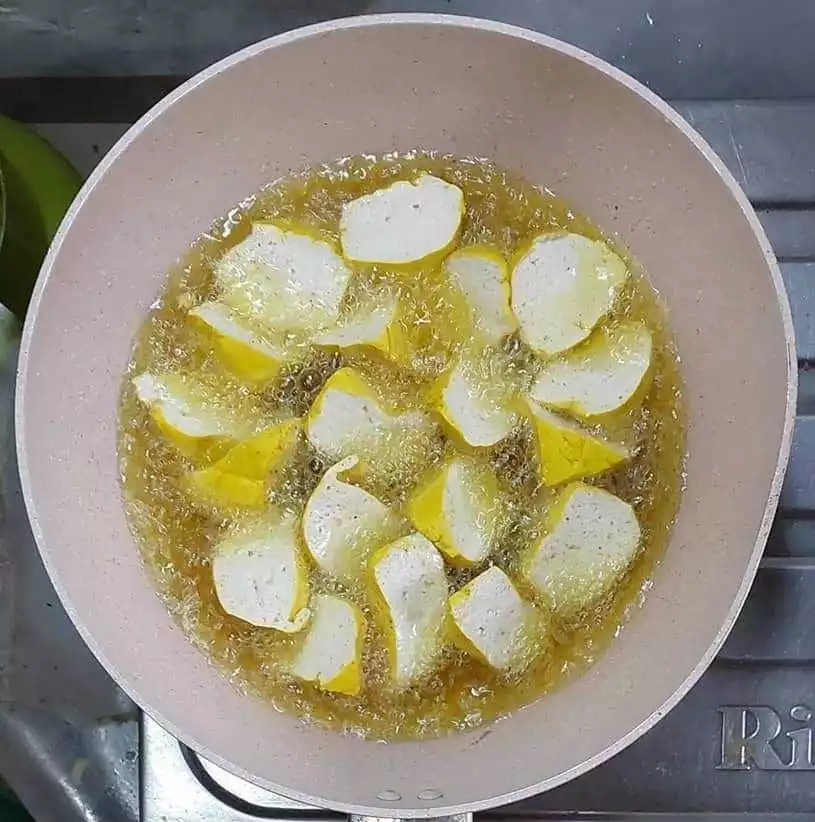 Step 1 Sayur Tahu