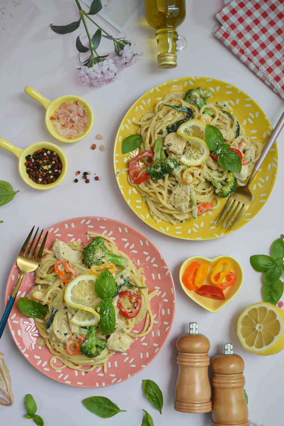 Creamy Lemon Chicken Pasta