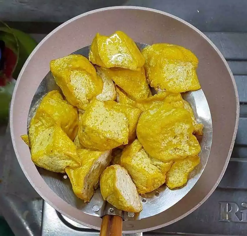 Step 2 Sayur Tahu